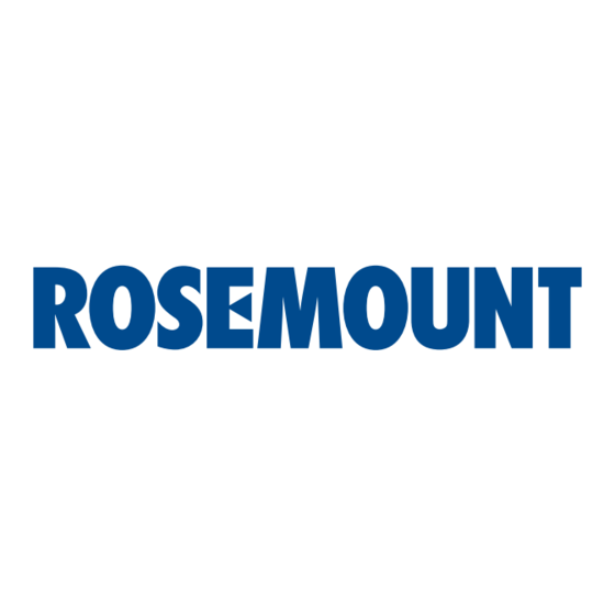 Rosemount 1199 Guide Condensé
