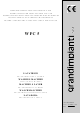 grandimpianti WFC 5 Instructions Pour L'installation Et Mode D'emploi