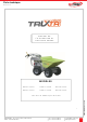 Truxta BENDI 300D Manuel De L'utilisateur