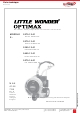 Little Wonder OPTIMAX 9400-13-01 Manuel Du Propriétaire