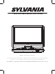 Sylvania SDVD7040-E Manuel D'instructions