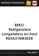 Beko RDSA310M30XBN Notice D'utilisation
