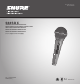 Shure 588SDX Guide Rapide