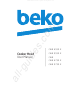Beko CWB 9550 X Mode D'emploi