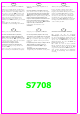 Solid S7708 Instructions De Montage