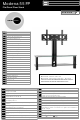 Omnimount Modena 55 FP Manuel D'instructions