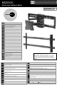 Omnimount NC200C Manuel D'instructions