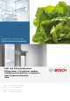 Bosch KGN39XI34 Notice D'utilisation