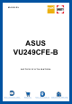 Asus VU249CFE Série Guide De L'utilisateur