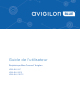 Avigilon Blue VMA-BLU-8P8 Guide De L'utilisateur