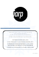 IARP VFP 30 Instructions D'emploi Et D'entretien
