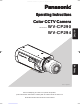 Panasonic WV-CP294 Mode D'emploi