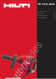 Hilti TE 700-AVR Mode D'emploi