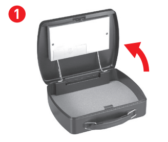 Utilisation de votre c&acirc;ble d'attache &Eacute;tape 1