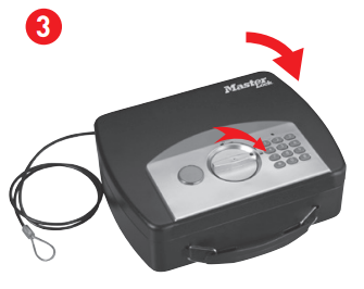 Utilisation de votre c&acirc;ble d'attache &Eacute;tape 3