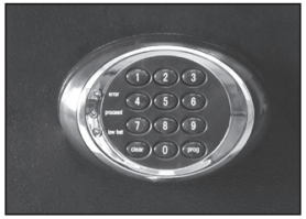 Programmation d'un code utilisateur &Eacute;tape 1