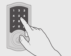 Ajout de codes utilisateur avec le Mastercode activ&eacute; &Eacute;tape 3
