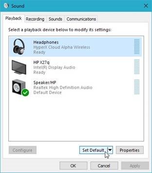 Configuration avec un PC &Eacute;tape 3