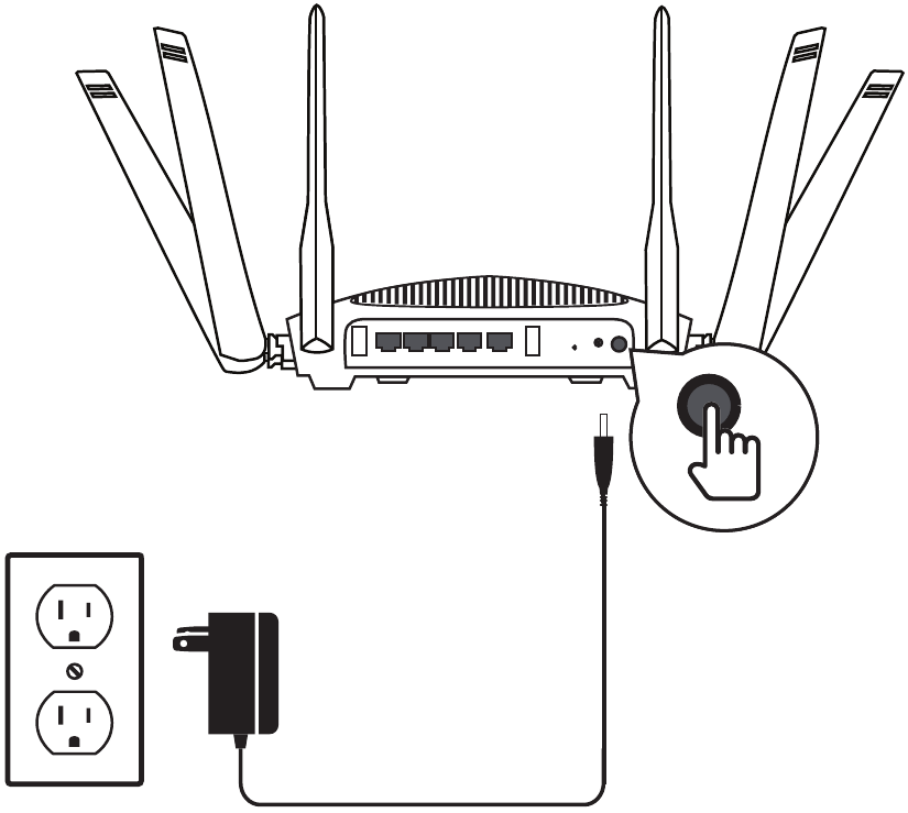 Configuration via navigateur - &Eacute;tape 1