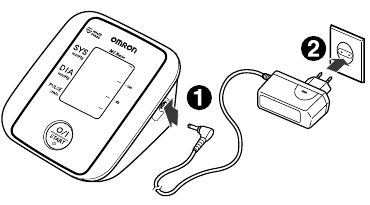 Utilisation de l'adaptateur secteur optionnel