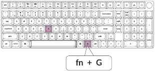 Diminuer la vitesse de l'effet lumineux