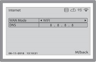 R&Eacute;SEAU - MENU INTERNET