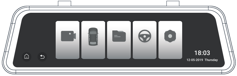 Op&eacute;rations de base - Acc&eacute;der &agrave; l'interface principale