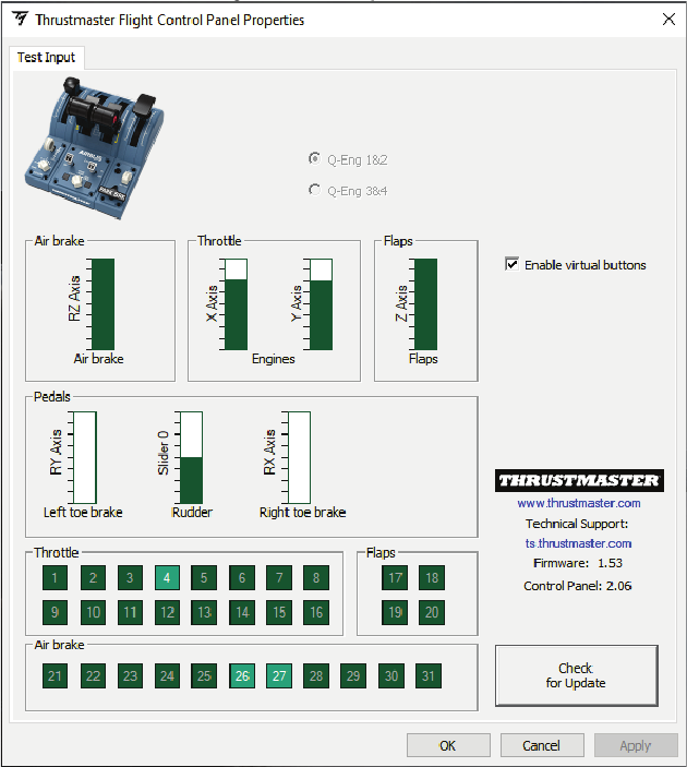Propri&eacute;t&eacute;s du Panneau de configuration lors de l'utilisation avec un ordinateur