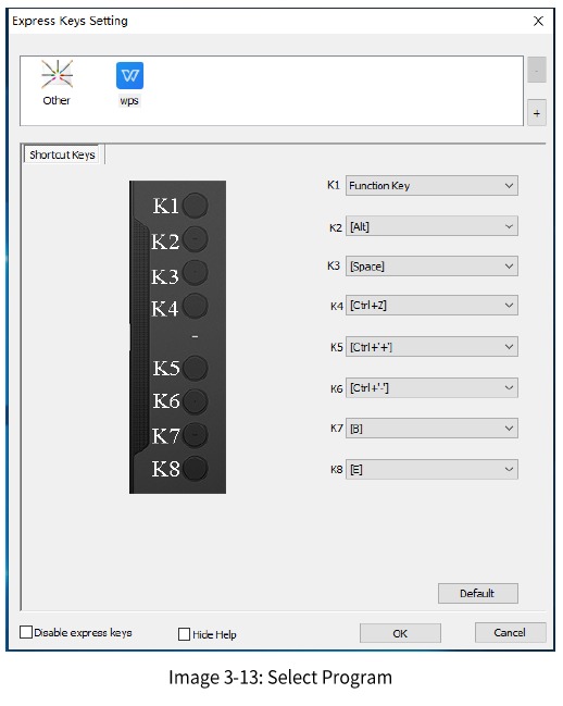 S&eacute;lectionner un programme - &Eacute;tape 2