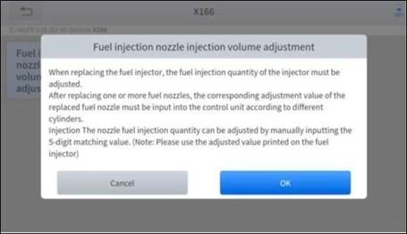 CODAGE D'INJECTEUR - &Eacute;tape 1