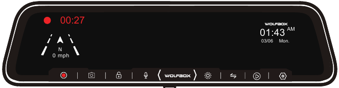 R&eacute;glages du menu - Interface de fonction