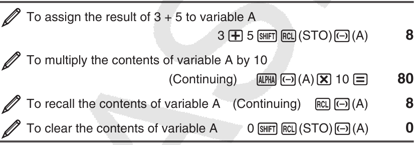 Calculs de base - Exemple 4