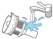 Rin&ccedil;age et s&eacute;chage du cyclone
