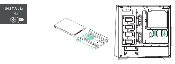 INSTALLATION DU MAT&Eacute;RIEL - SSD 2,5 pouces