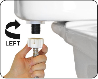 MISE EN ROUTE - RETIRER L'ANCIENNE VALVE DE REMPLISSAGE - &Eacute;tape 1