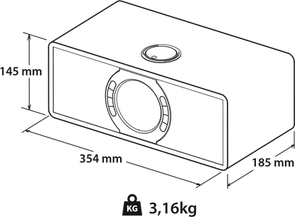 Sp&eacute;cifications techniques - Dimensions