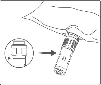 UTILISATION - Mode Gonflage - &Eacute;tape 2