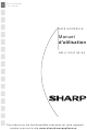 Sharp QW-C13F471W-EU Manuel D'utilisation