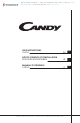 Candy FCXNE825VX Notice D'emploi Et D'installation
