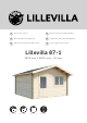 Luoman Lillevilla 87-1 Notice De Montage