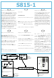 Solid S815-1 Instructions De Montage