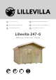 Luoman Lillevilla 247-0 Notice De Montage