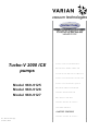 Varian Turbo-V 2000 ICE Mode D'emploi