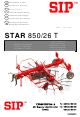 SIP STAR 850/26 T Instructions De Montage