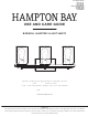 HAMPTON BAY BOSWELL QUARTER 7979HDCVBDI Guide D'utilisation Et D'entretien
