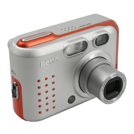 BenQ DC S30 Manuel De L'utilisateur