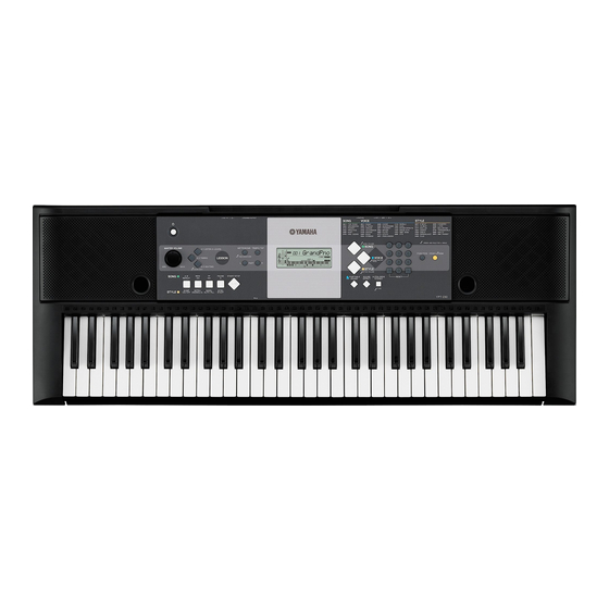 Yamaha PSR-E233 Manuels