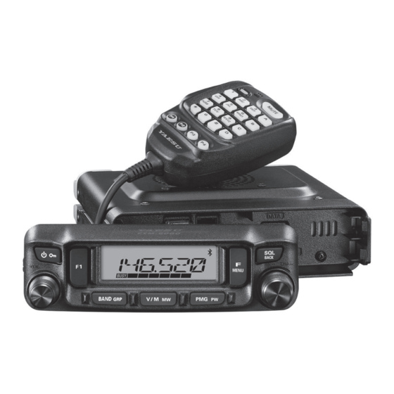 Yaesu FTM-6000E Manuel Avance