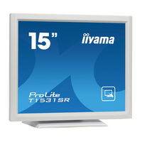 Iiyama ProLite T1531SAW Mode D'emploi