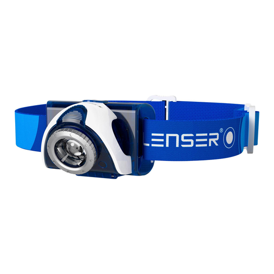 Led Lenser SEO 7R Mode D'emploi